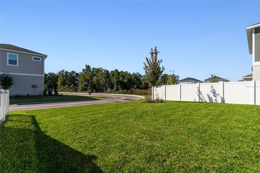 Exterior details and patio area of a home in Persimmon Park - Garden Series, Wesley Chapel (Image 23).