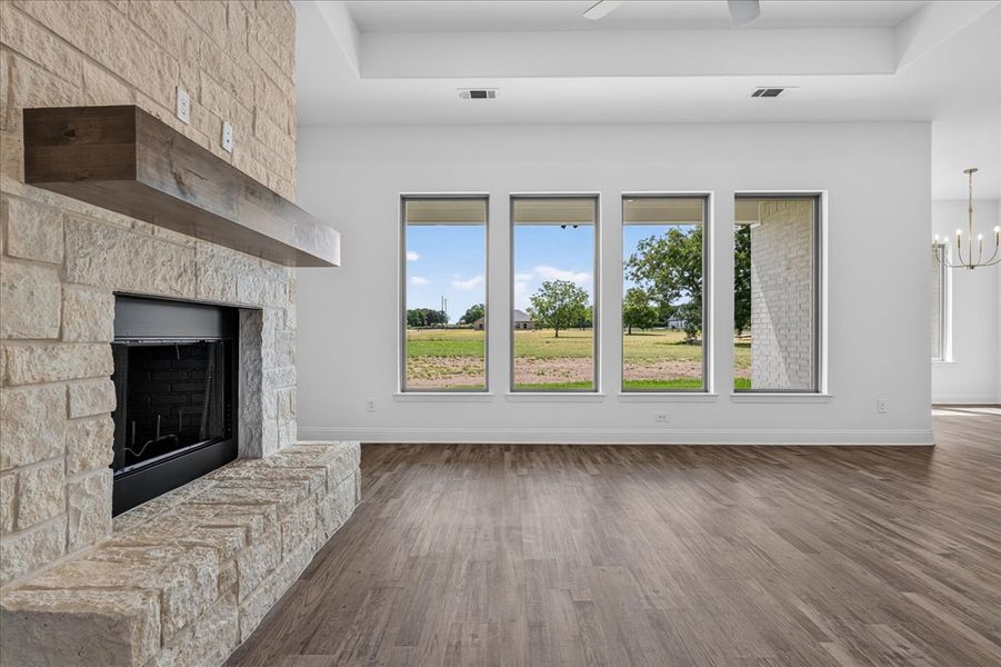 Spacious, unfurnished interior of a new home in Taylor Ranch, Springtown (Image 36).