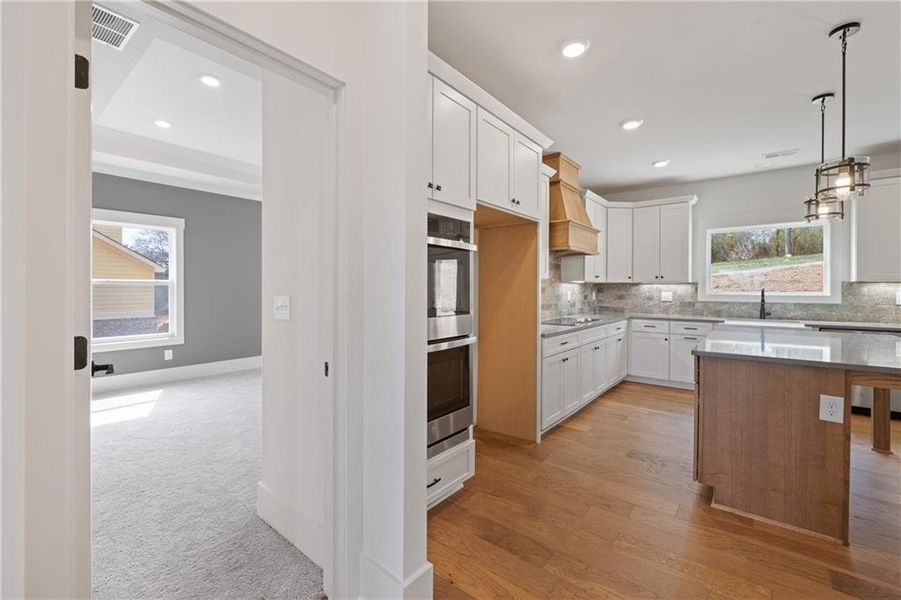 Furnished interior view inside a new home in , Hoschton (Image 16).