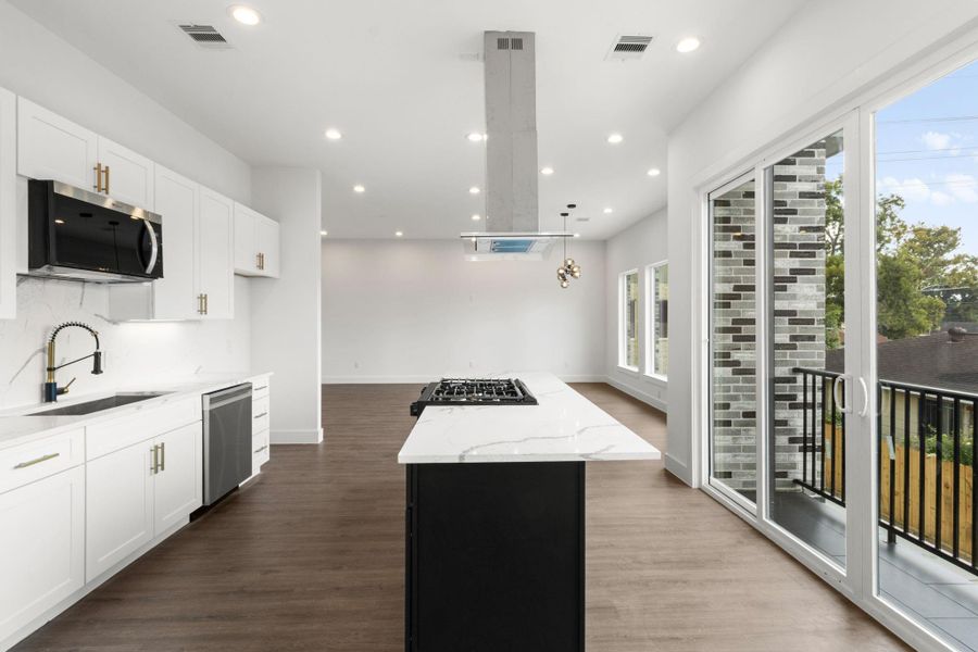 Furnished interior view inside a new home in , Houston (Image 6). Furnished interior view inside a new home in , Houston (Image 6).