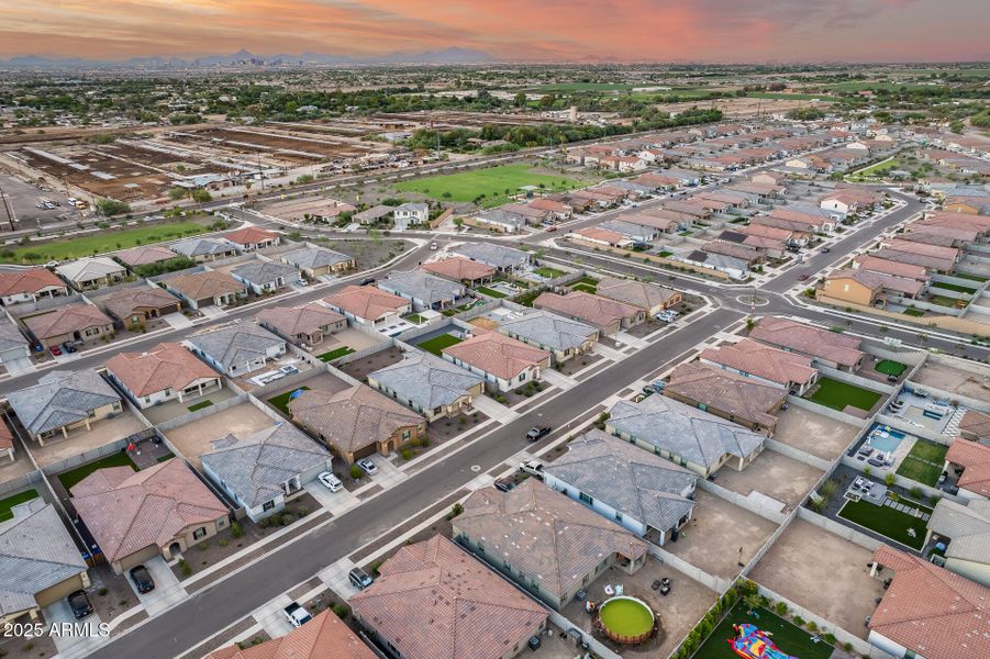 Downtown Phoenix to the NE Downtown Phoenix to the NE