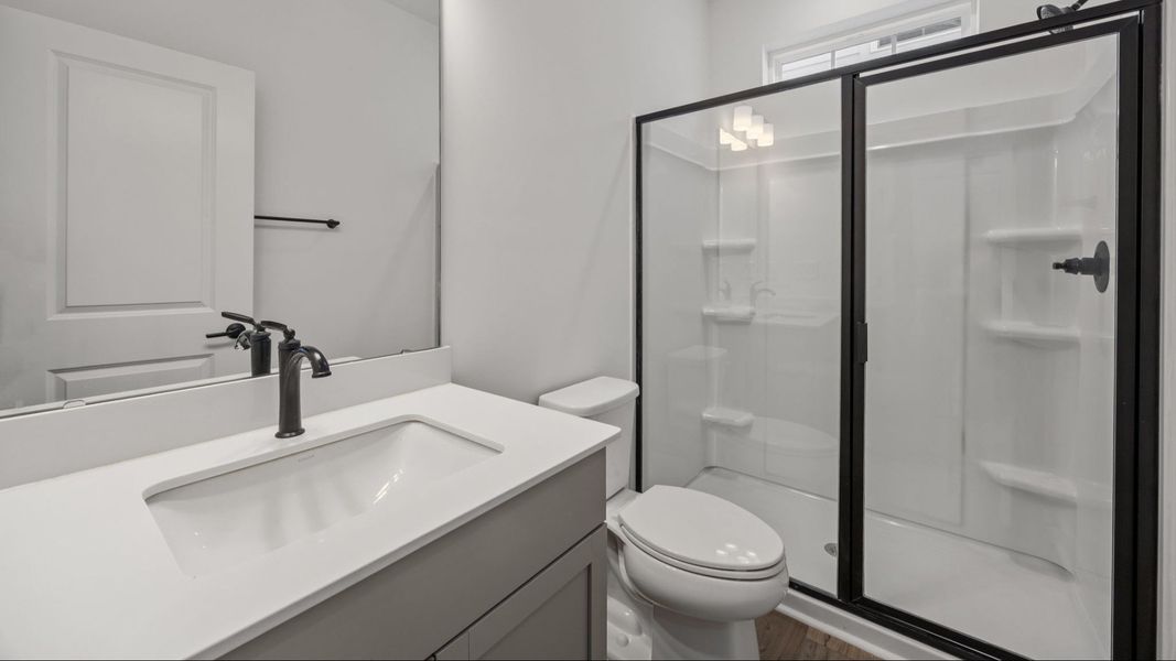 The Landon Plan in River District by DBR Homes in Charlotte, N.C -Bathroom The Landon Plan in River District by DBR Homes in Charlotte, N.C -Bathroom