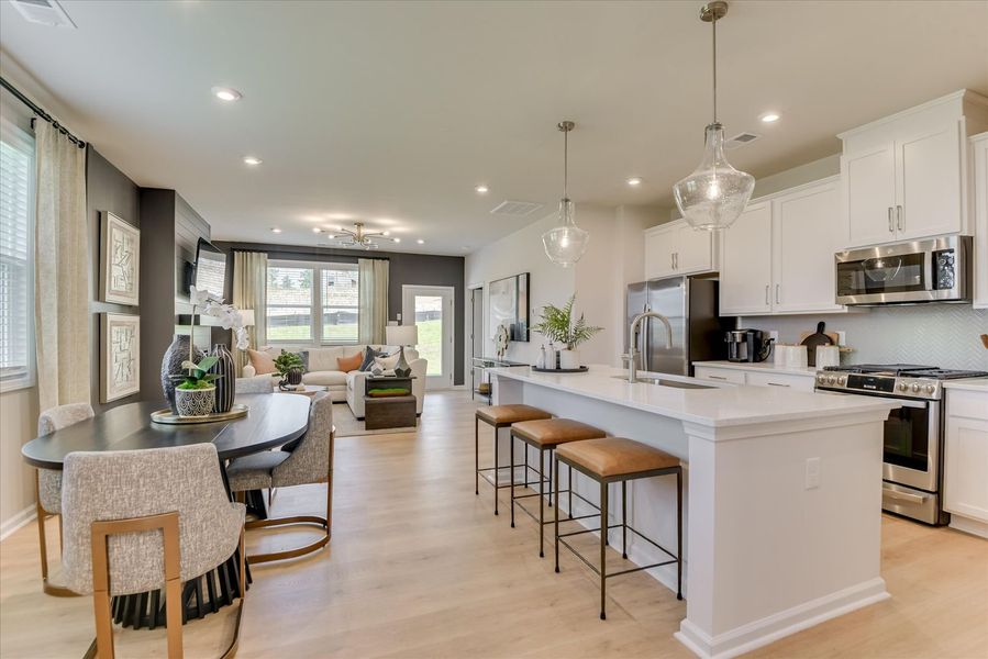 Representative furnished interior of a home built from the The Sadler by Stanley Martin Homes in Old Charleston Acres, Pelion (Image 13).