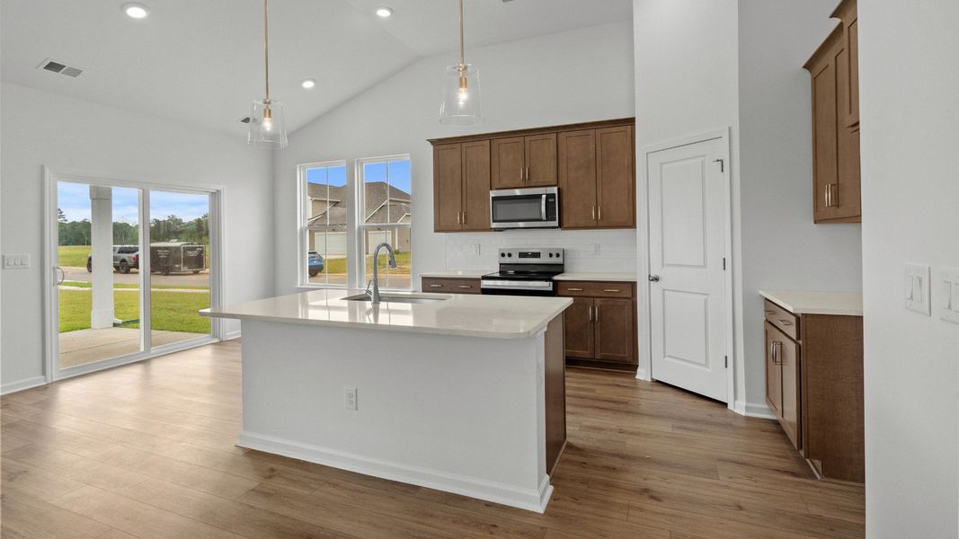 Representative furnished interior of a home built from the Easton by DRB Homes in Chestnut Farms, Longs (Image 8). Representative furnished interior of a home built from the Easton by DRB Homes in Chestnut Farms, Longs (Image 8).