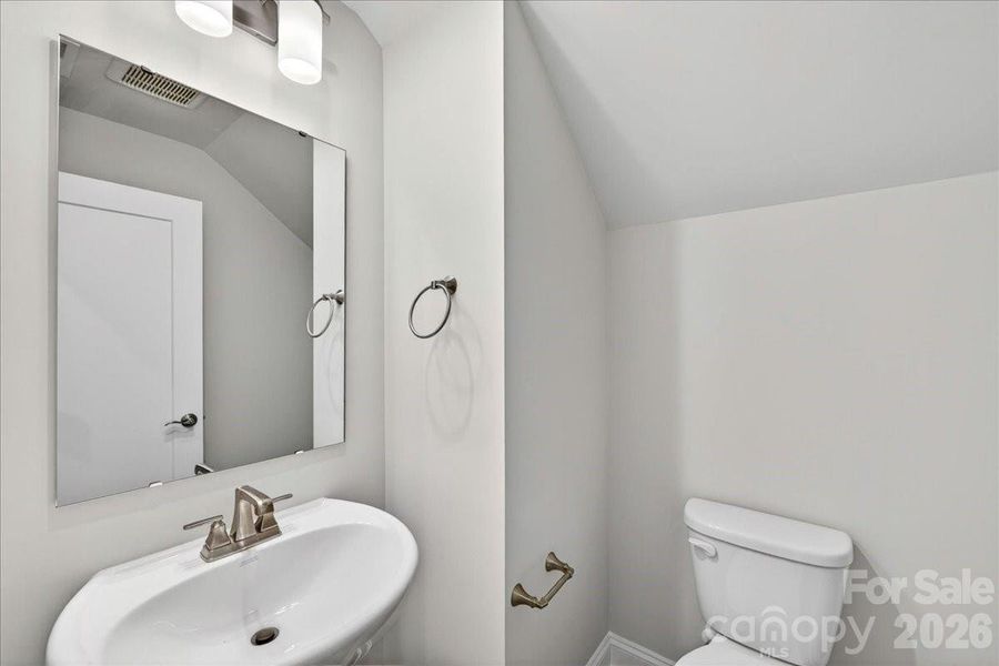 First floor powder room First floor powder room