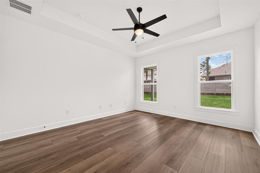 Spacious, unfurnished interior of a new home in Two Step Farm, Montgomery (Image 34). Spacious, unfurnished interior of a new home in Two Step Farm, Montgomery (Image 34).