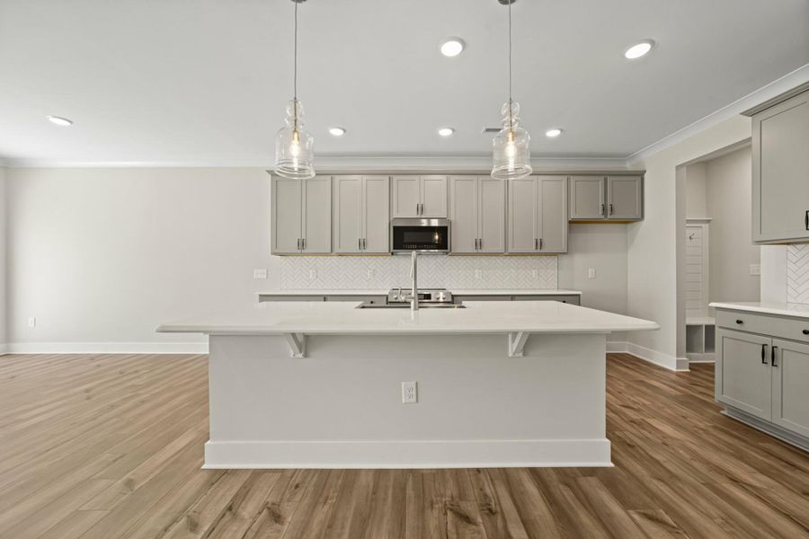 Furnished interior view inside a new home in Harbor Crossing, Greensboro (Image 7).