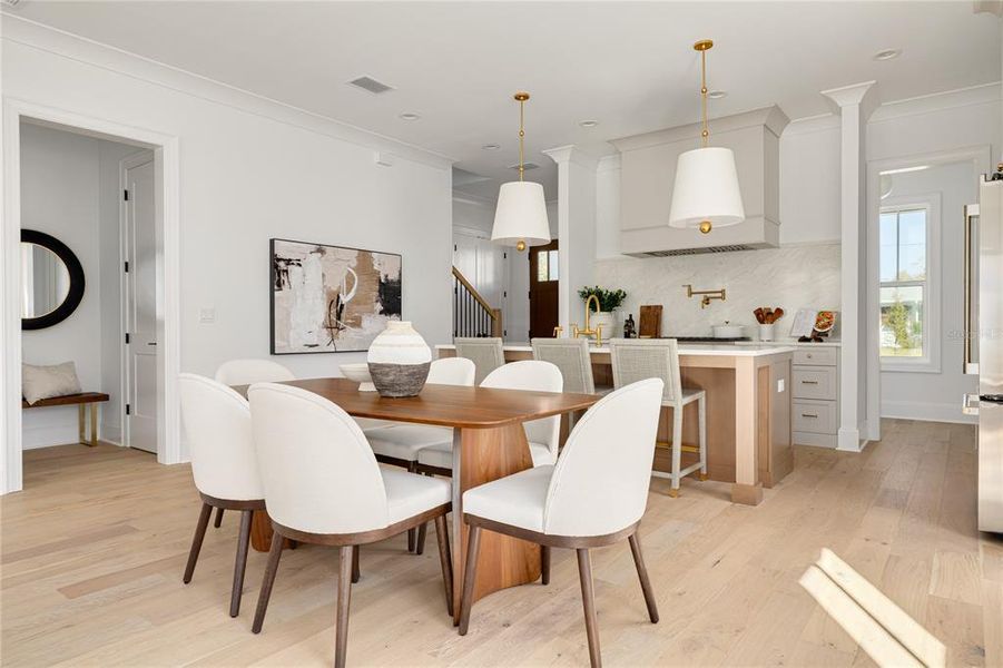 Furnished interior view inside a new home in , St. Petersburg (Image 15).