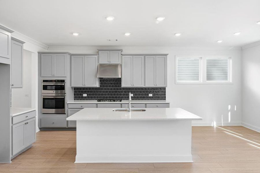 Furnished interior view inside a new home in Bailey Fence, Dacula (Image 7).