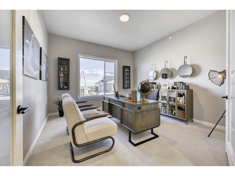 Furnished interior view inside a new home in , Broomfield (Image 25).