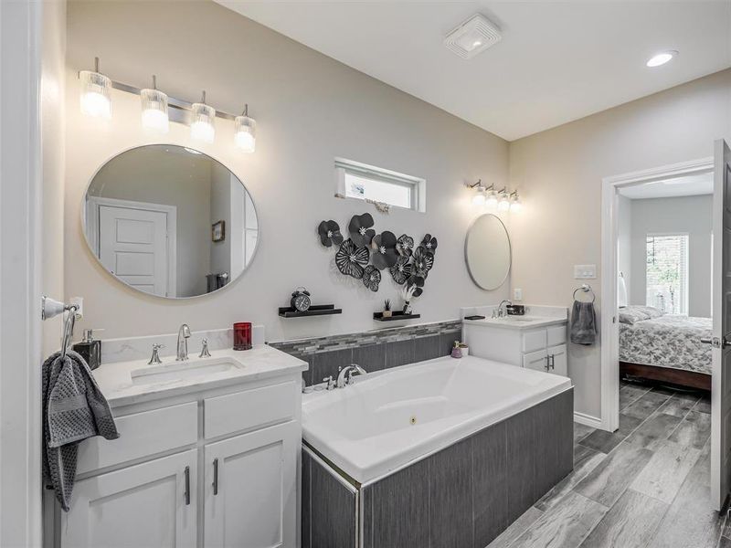 Furnished interior view inside a new home in , Azle (Image 16).