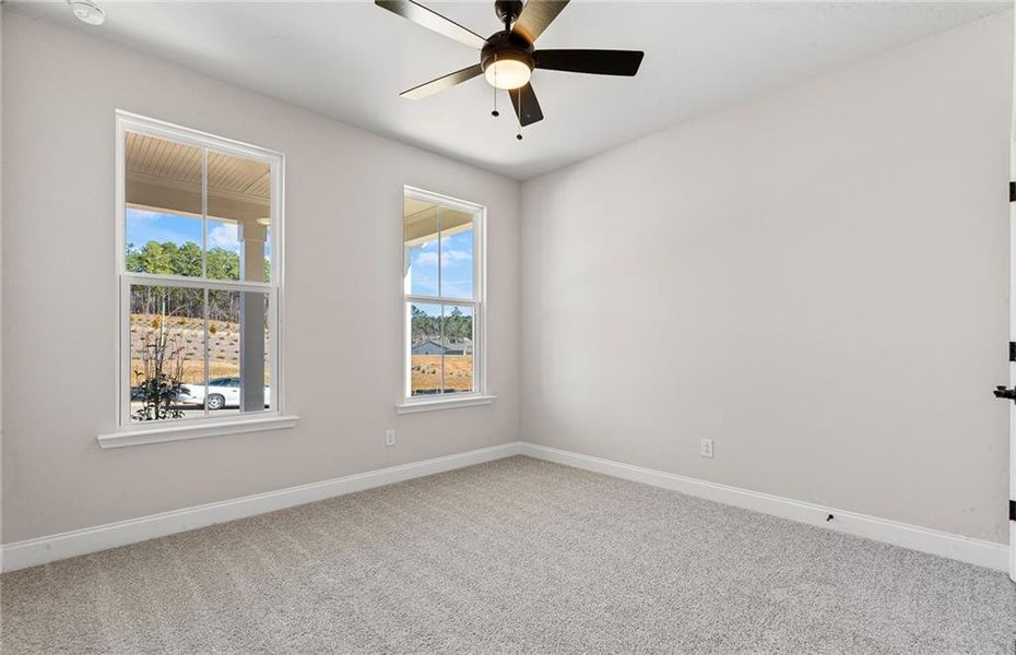 Spacious, unfurnished interior of a new home in Del Webb at Lake Oconee, Greensboro (Image 16). Spacious, unfurnished interior of a new home in Del Webb at Lake Oconee, Greensboro (Image 16).