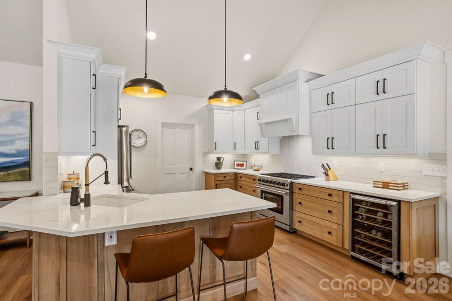 Furnished interior view inside a new home in , Hendersonville (Image 5).