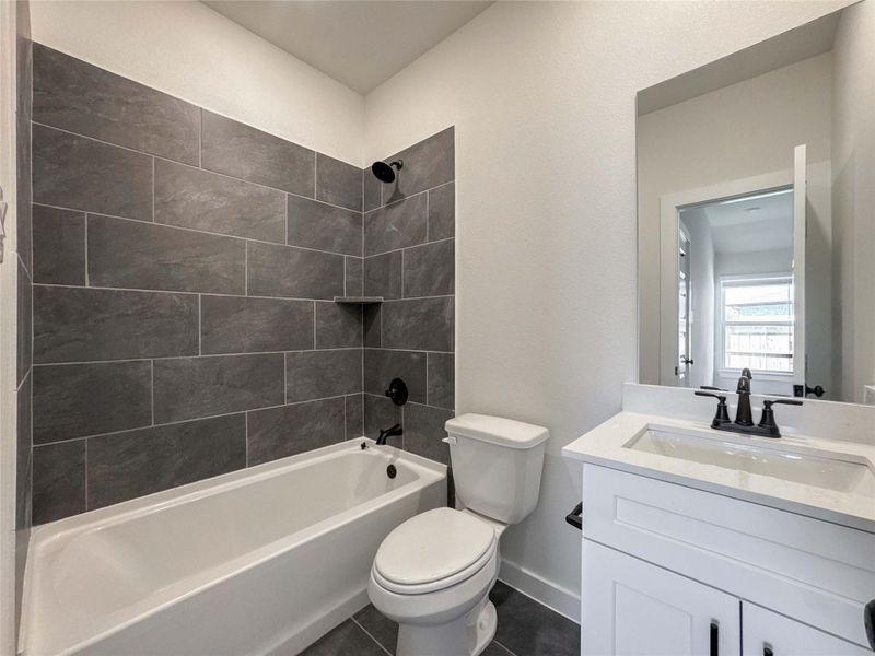 Furnished interior view inside a new home in , Manvel (Image 12).