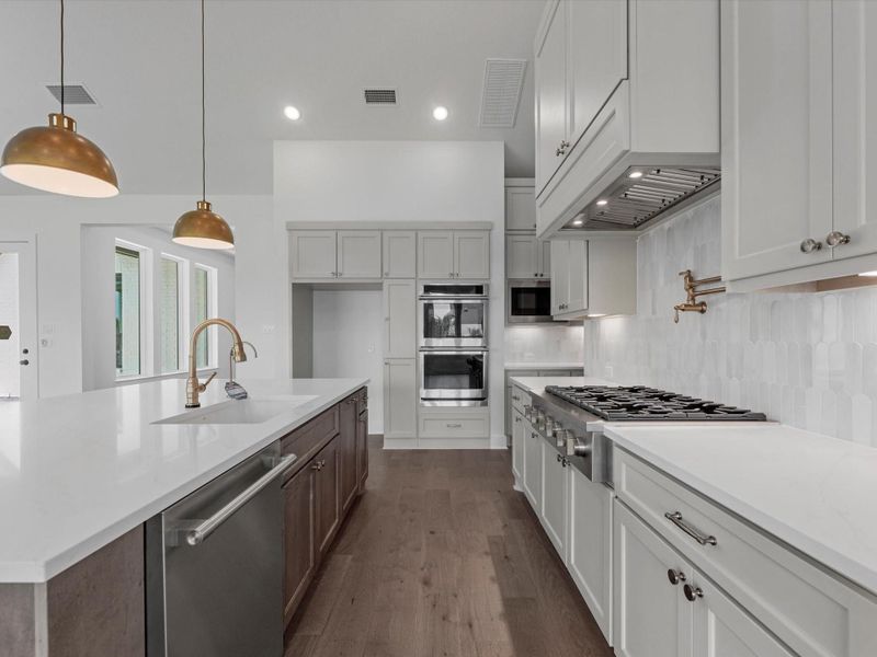 Furnished interior view inside a new home in The Estates at James Lane, Fulshear (Image 8).