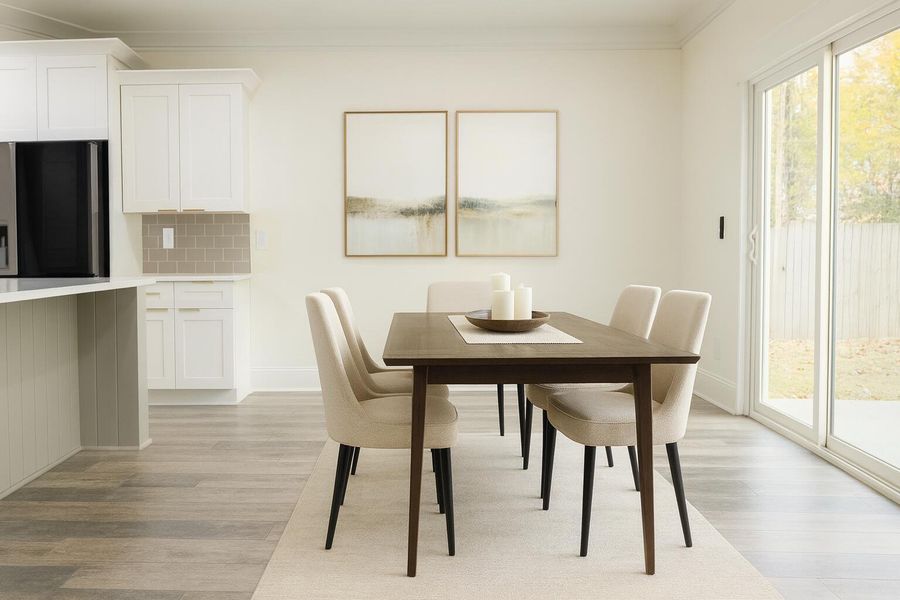 Furnished interior view inside a new home in , North Charleston (Image 4). Furnished interior view inside a new home in , North Charleston (Image 4).