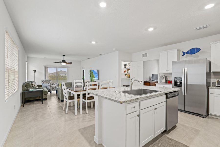 Furnished interior view inside a new home in , Port St. Lucie (Image 26).