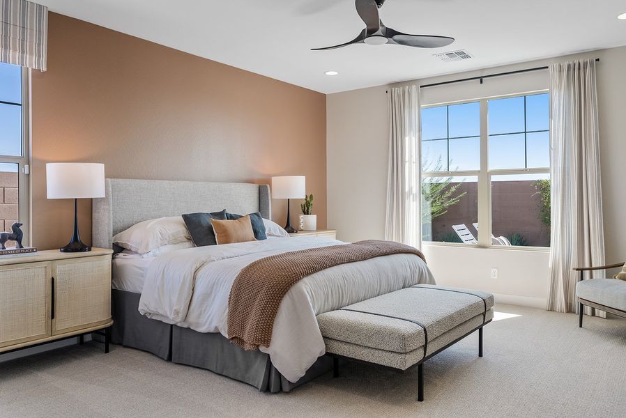 Furnished interior view inside a new home in Artisan at Asante, Surprise (Image 19).