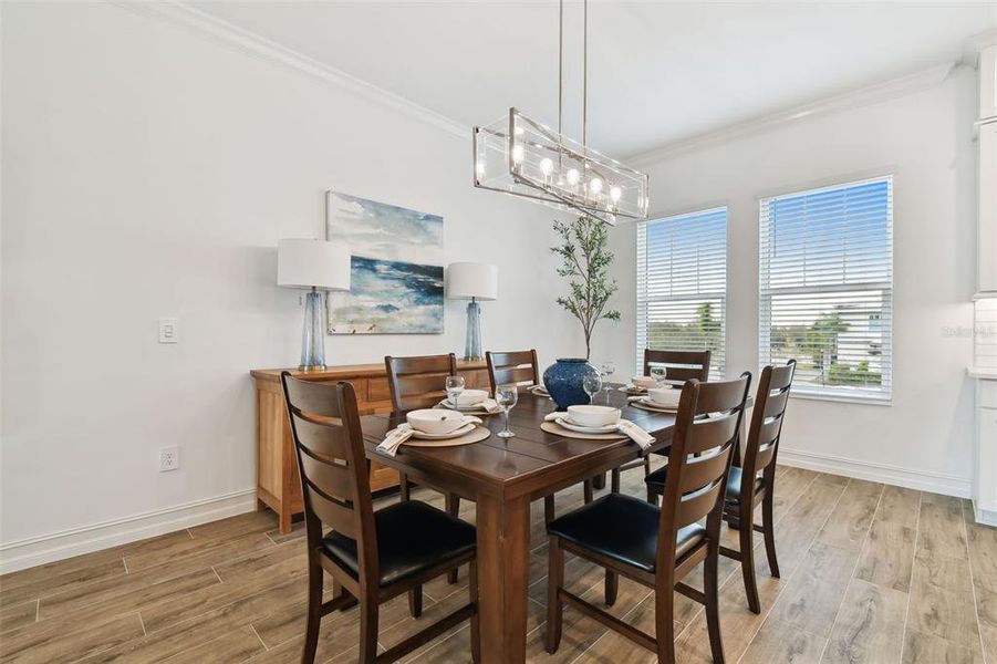 Dining Area Adjacent to Kitchen