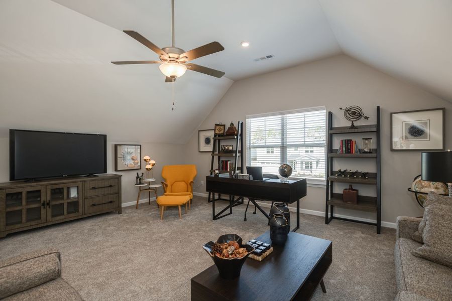 Furnished interior view inside a new home in Wheatfield, Shelbyville (Image 3).