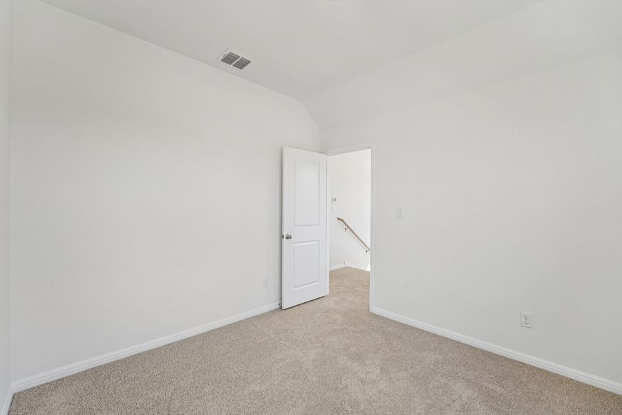 Spacious, unfurnished interior of a new home in Sage Hollow, Kyle (Image 23). Spacious, unfurnished interior of a new home in Sage Hollow, Kyle (Image 23).