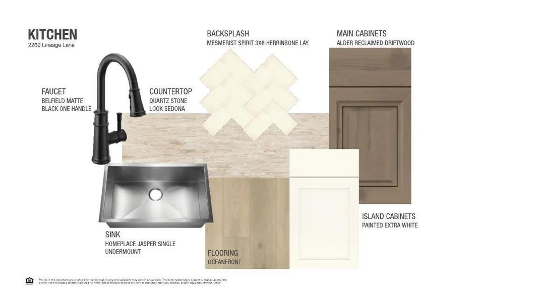 Sample of building materials used in homes in Hilltop Ranch, Leander (Image 6).