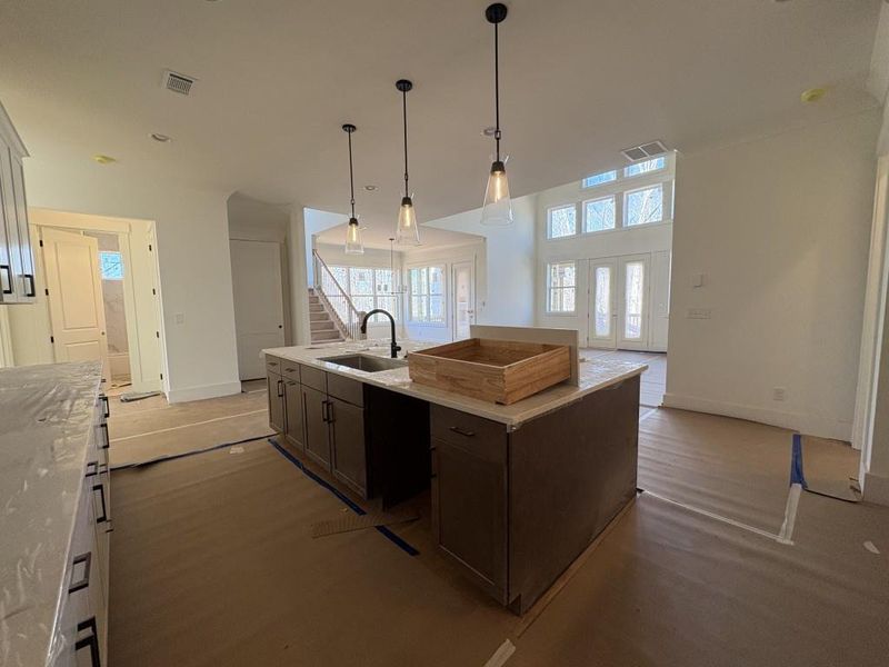 In-progress construction of a new home in , Cumming, GA (Image 7).