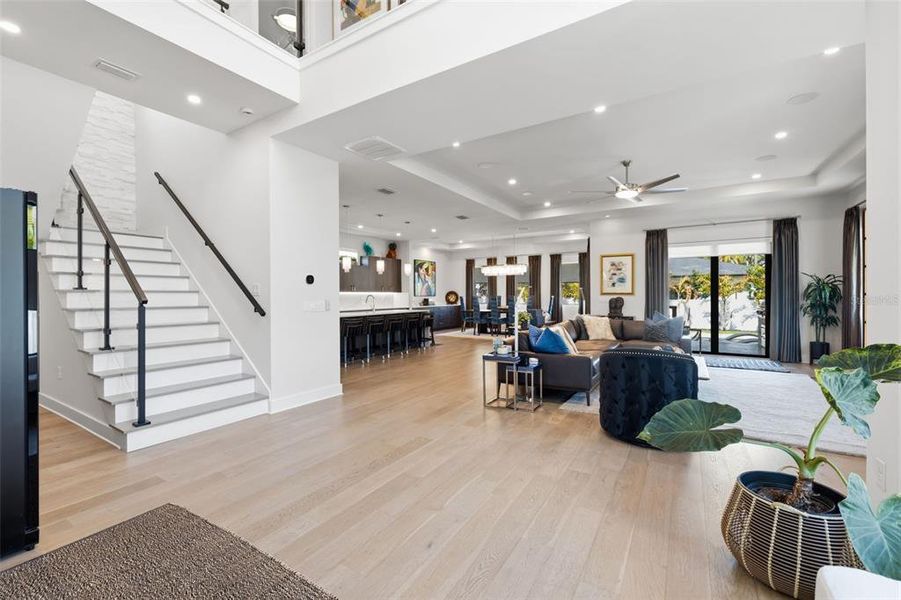 Furnished interior view inside a new home in , Tampa (Image 5).