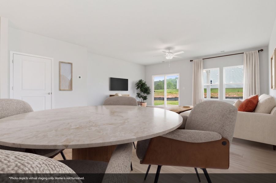 Furnished interior view inside a new home in Piper Creek, Newton (Image 8).