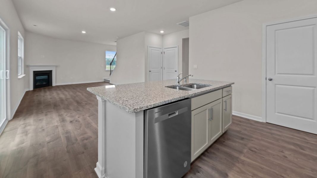 Furnished interior view inside a new home in Bedford Place, Wilson (Image 7).