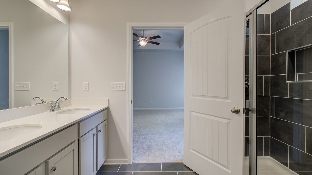 Furnished interior view inside a new home in Daybreak, Newnan (Image 25).
