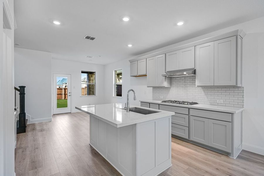 Furnished interior view inside a new home in North Sky Celina, Celina (Image 9).
