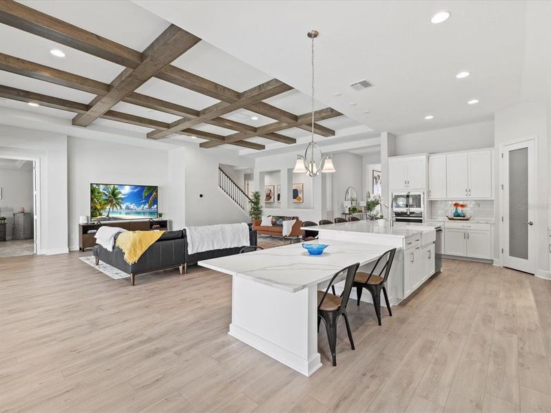 Furnished interior view inside a new home in Waterset, Apollo Beach (Image 44).