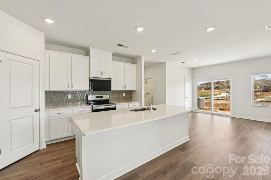 Furnished interior view inside a new home in Galloway Ridge, Charlotte (Image 6).