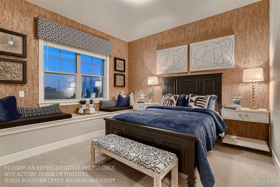 Furnished interior view inside a new home in , Broomfield (Image 7).