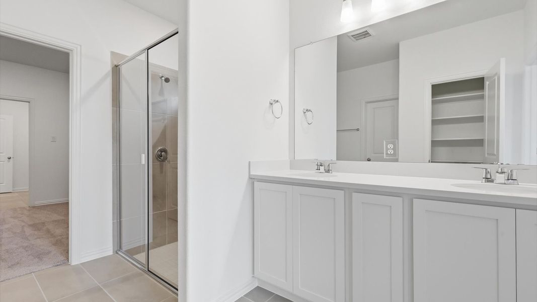 Furnished interior view inside a new home in Westridge Journey, Princeton (Image 34).