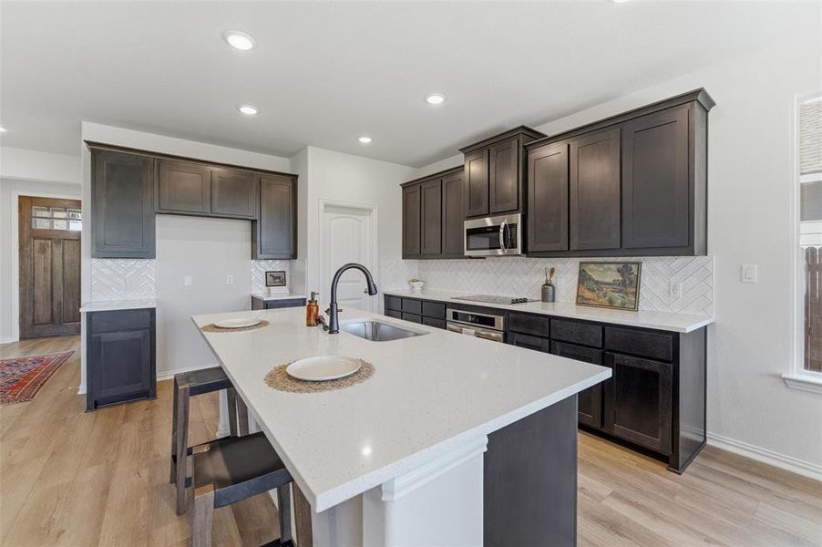 Furnished interior view inside a new home in Covenant Park, Springtown (Image 7).