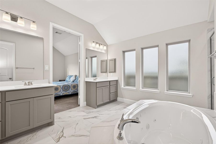Furnished interior view inside a new home in StoneCreek Estates, Richmond (Image 10). Furnished interior view inside a new home in StoneCreek Estates, Richmond (Image 10).