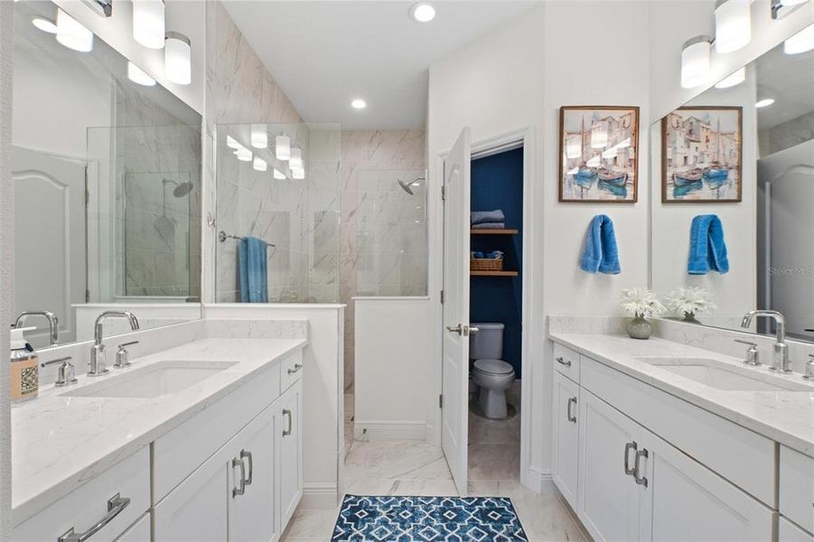 Furnished interior view inside a new home in , Nokomis (Image 12).