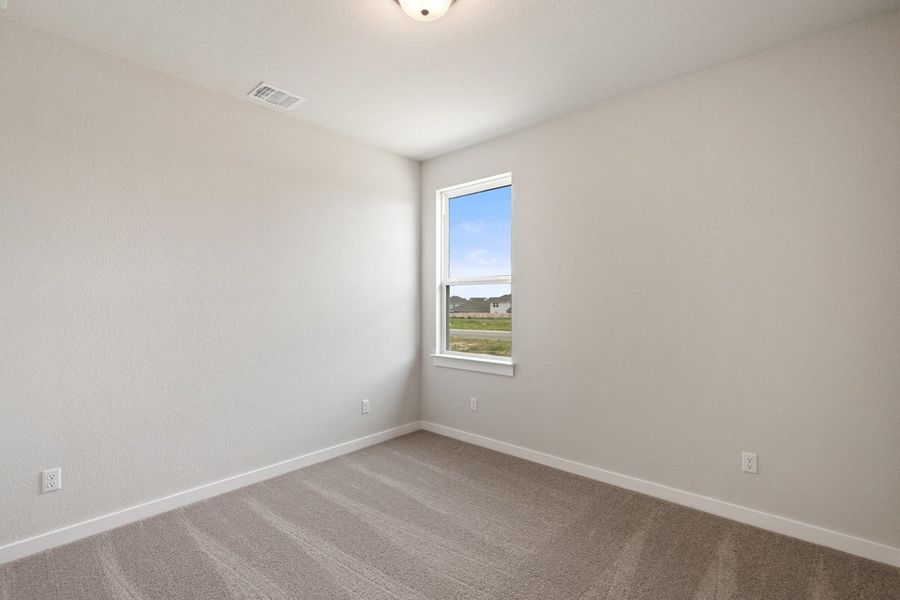 Spacious, unfurnished interior of a new home in Terrace Collection at Lariat, Liberty Hill (Image 34). Spacious, unfurnished interior of a new home in Terrace Collection at Lariat, Liberty Hill (Image 34).