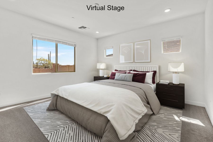 Furnished interior view inside a new home in Saguaro Reserve II, Marana (Image 9).