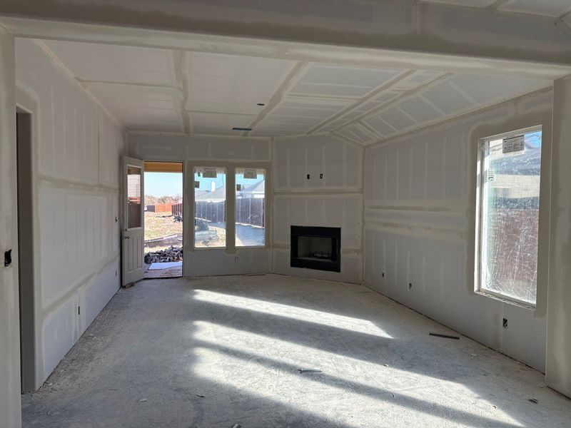 In-progress construction of a new home in Covenant Park, Springtown, TX (Image 4).