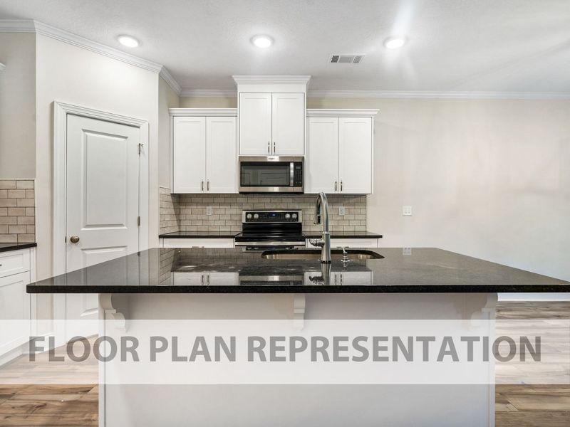 Floorplan Representation Photo | The 1486 plan kitchen Floorplan Representation Photo | The 1486 plan kitchen