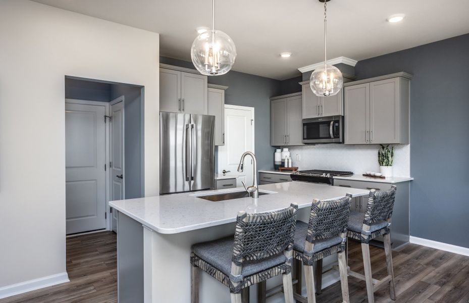 Large Kitchen Island with Seating