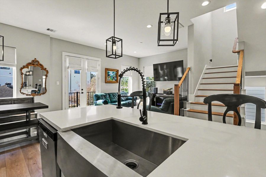 Furnished interior view inside a new home in , Houston (Image 26). Furnished interior view inside a new home in , Houston (Image 26).