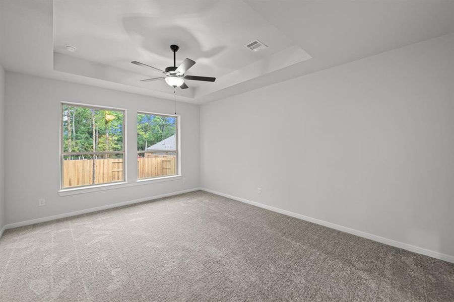 Spacious, unfurnished interior of a new home in The Woodlands Hills 45', Willis (Image 23). Spacious, unfurnished interior of a new home in The Woodlands Hills 45', Willis (Image 23).