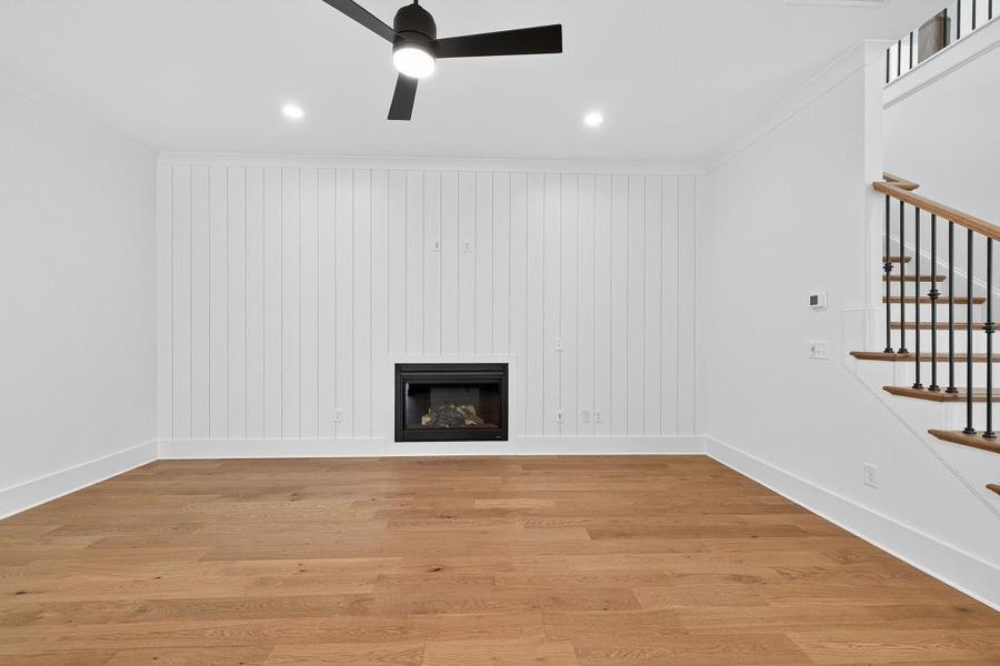 Spacious, unfurnished interior of a new home in Livingstone Park, Kennesaw (Image 47).