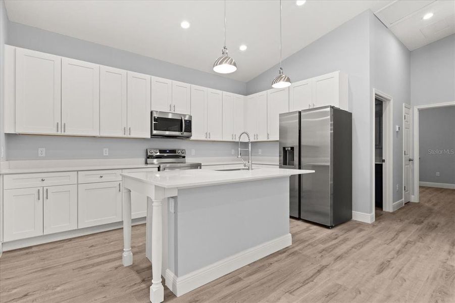 Furnished interior view inside a new home in , Deland (Image 9). Furnished interior view inside a new home in , Deland (Image 9).