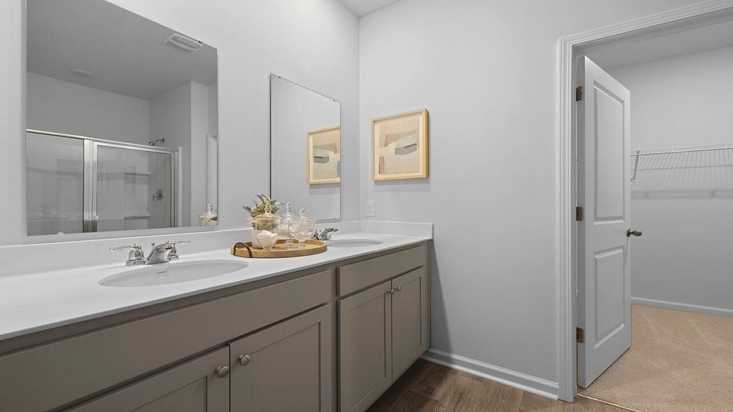 Furnished interior view inside a new home in Carolina Groves, Moncks Corner (Image 12).