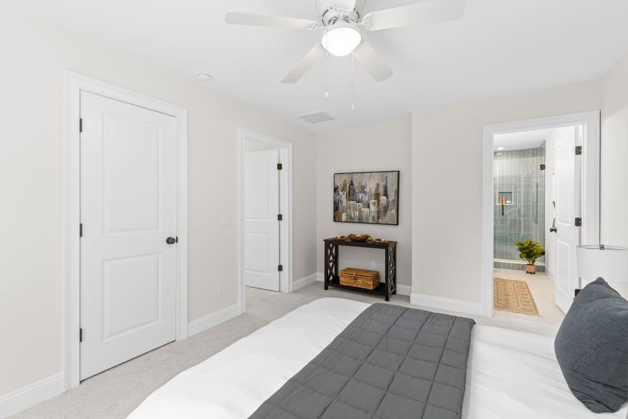 Furnished interior view inside a new home in , North Charleston (Image 12).